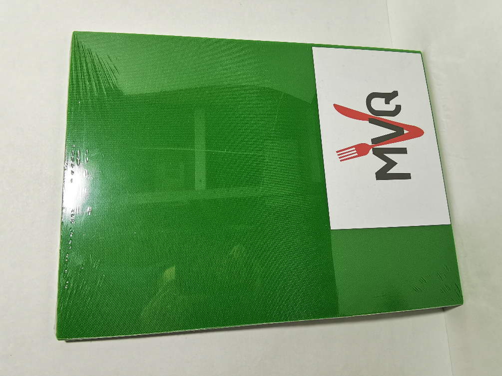 Доска разделочная пластиковая 40х30 зеленая MVQ