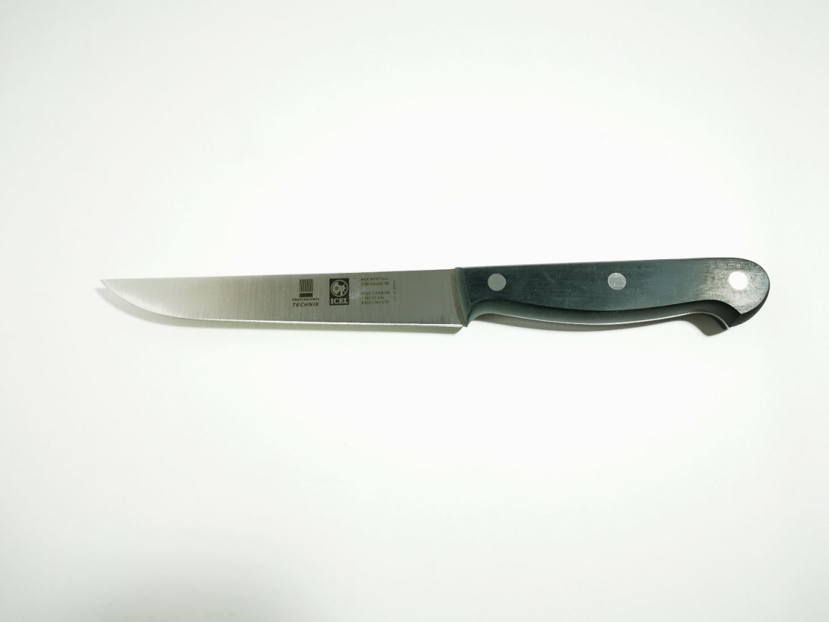 Нож обвалочный TECHNIC черный,15 см