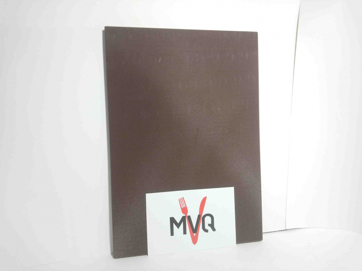 Доска разделочная пластиковая 40х30 коричневая MVQ