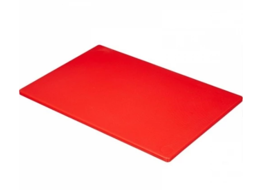 Доска разделочная пластиковая красная 60х40х2см MVQ 66040 CBR