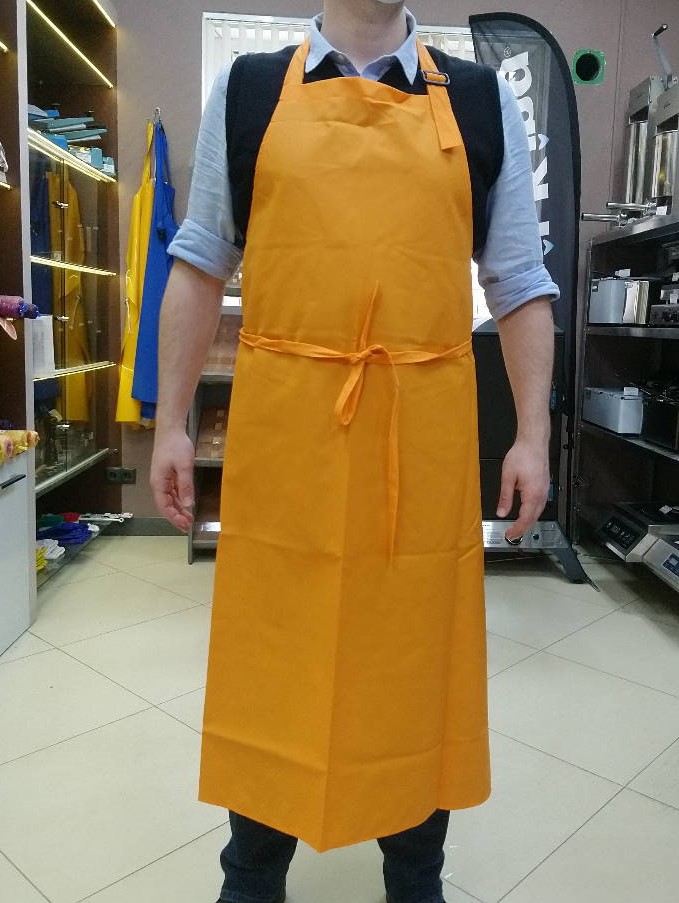 Фартук ПВХ 120/120 оранжевый